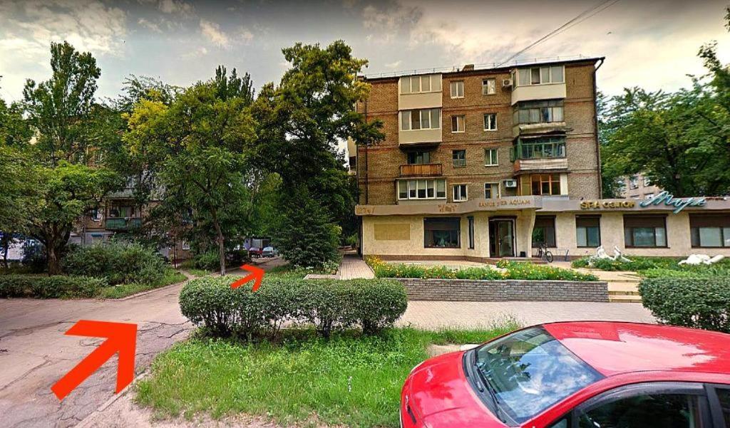 Apartment Studio On Mayakovskogo Avenue Zaporizhia Exterior foto